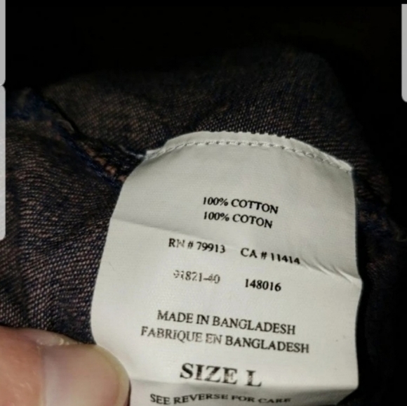 New Motherhood Denim Wrap Maternity Dress - Picture 7 of 8